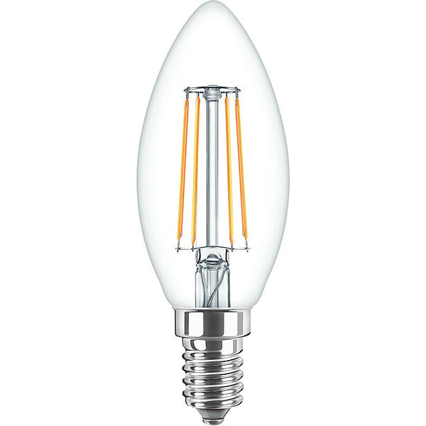 Philips LED-Kerzenlampe E14 klar Glas CorePro LED#34726700
